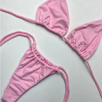 Biquíni Cortininha Fio com amarração