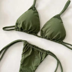 Biquíni Cortininha Fio com amarração