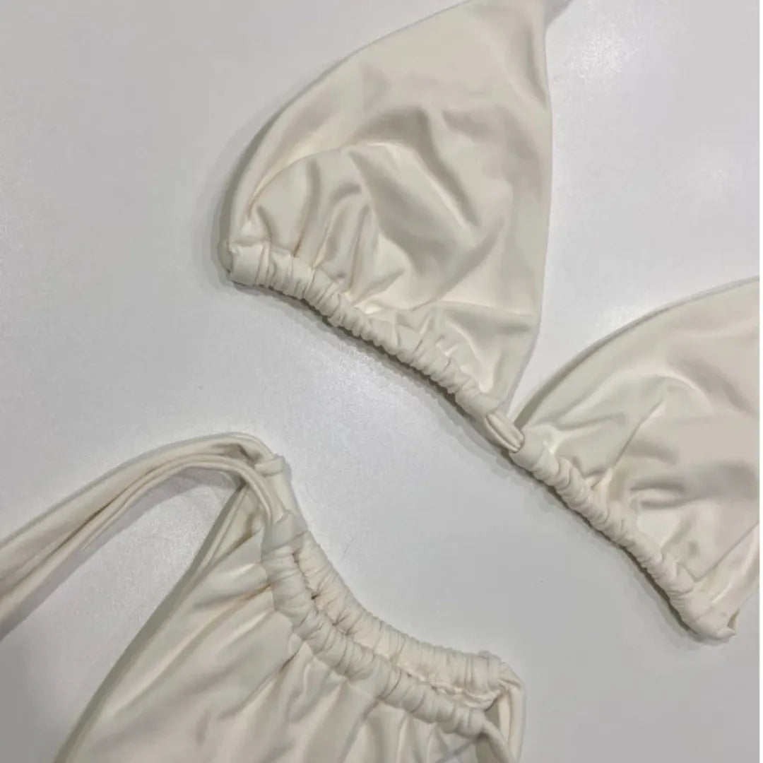 Biquíni Cortininha Fio com amarração